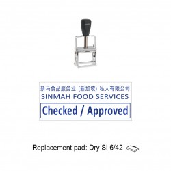 JustRite Metal Stamp SI 42-PL, 67x28mm